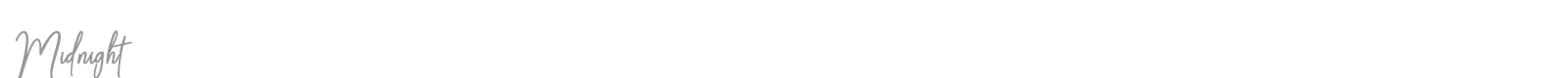 Midnight font preview